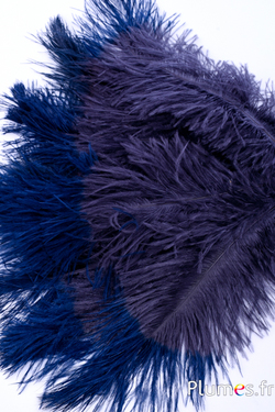Autruche - 30-40 cm - anthracite-bleu nuit